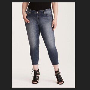 torrid premium boyfriend skinny jean size 14